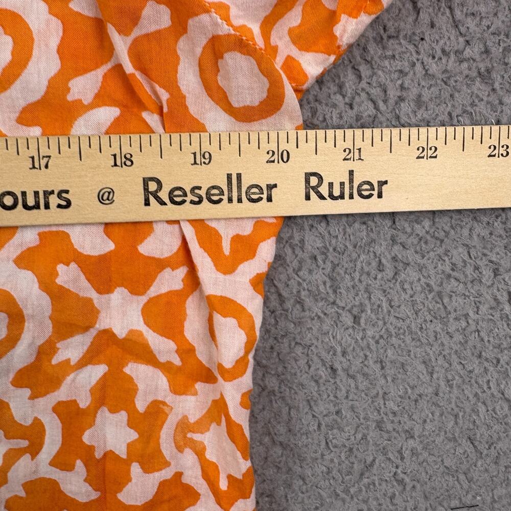 Roberta Roller Rabbit Top Womens Small Shirt Blouse Long Sleeve Tunic Freymann - Picture 5 of 9
